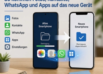 Neues Smartphone: So kommen Fotos, Kontakte, WhatsApp und Apps auf das neue Gerät